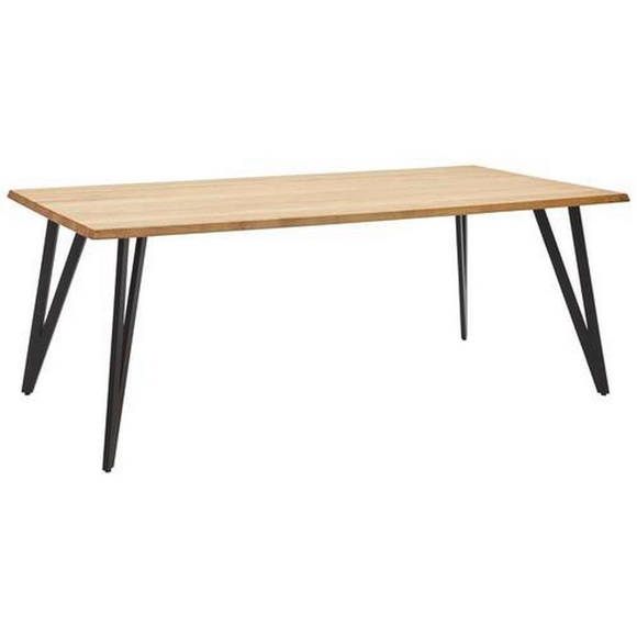 VALNATURA - Esstisch PIANO - Holz - Wildeiche - 200/100/76 cm