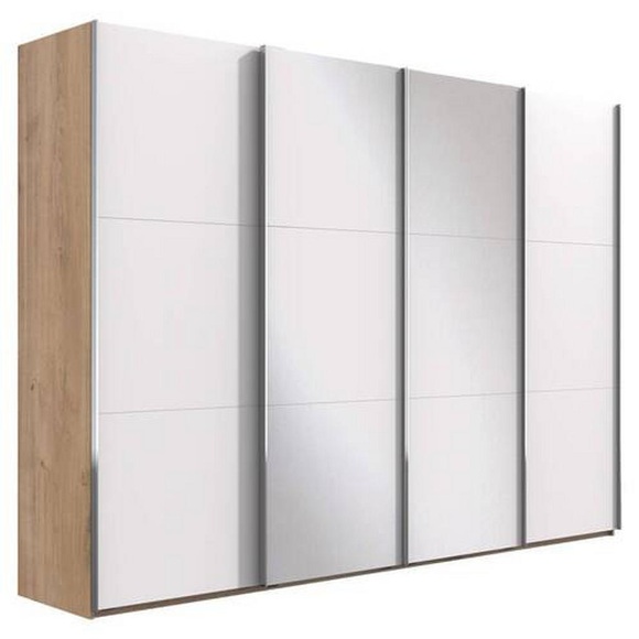Fresh To Go Schwebetürenschrank »Level«, mit Synchronöffnung