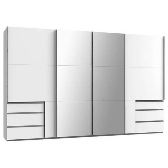 Fresh To Go Schwebetürenschrank »Level«, mit Synchronöffnung