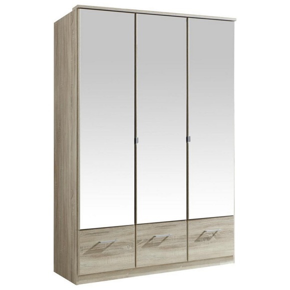 home24 Drehtuerenschrank Rajmi (mit Schubladen)