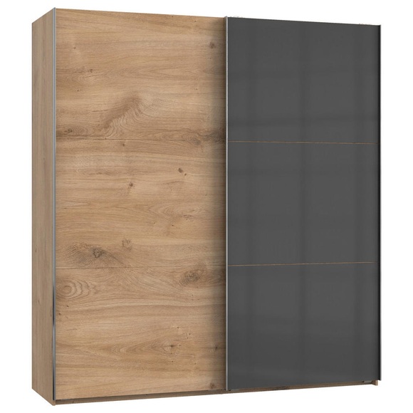 Fresh To Go Schwebetürenschrank »Level«, mit Glastür
