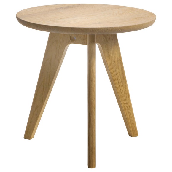 Hasena - Hocker FJORD - eiche - Holz - 45cm