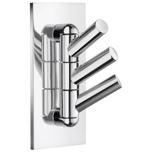 XXXLutz Haken in chromfarben , Bk1033 , Metall , 4.5x9x4.5 cm , verchromt , 001311003308
