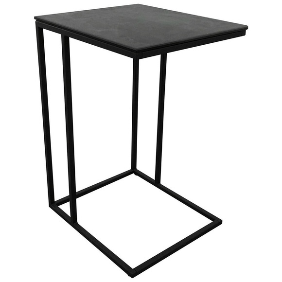 Carryhome Beistelltisch in metall, glas, keramik 43/38/63 cm , Ace , 38x63 cm , 002465000701