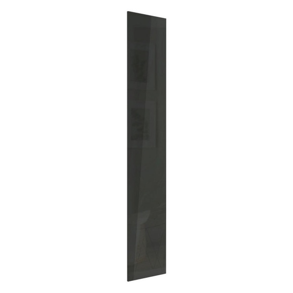 Hom`in Tür in anthrazit , Unit , Holzwerkstoff , 45.4x232.6x1.8 cm , Hochglanz,Nachbildung , 002647004132