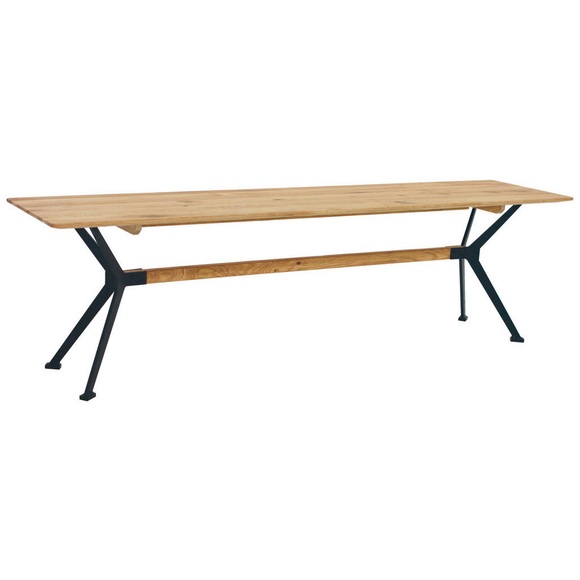 Carryhome Sitzbank in holz eichefarben , Köln , Wildeiche , massiv , 160x45x35 cm , geölt,Echtholz , 002748010102