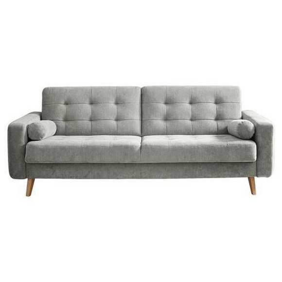 MID.YOU Schlafsofa in holzwerkstoff schlammfarben , Fjord , 222x86x90 cm , Nachbildung , 002220030903