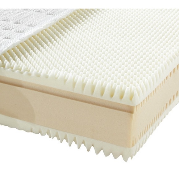 Novel Komfortschaummatratze 90/200 cm , Ortho Star Plus Ks , Weiss , Textil , H2=mittel bis ca.80kg , 90 cm , Doppeltuch , Härtegradauswahl, Über- und Sondergrössen erhältlich, Bezug abnehmbar/waschbar, Ober- und Unterseite versteppt, wendbar, op
