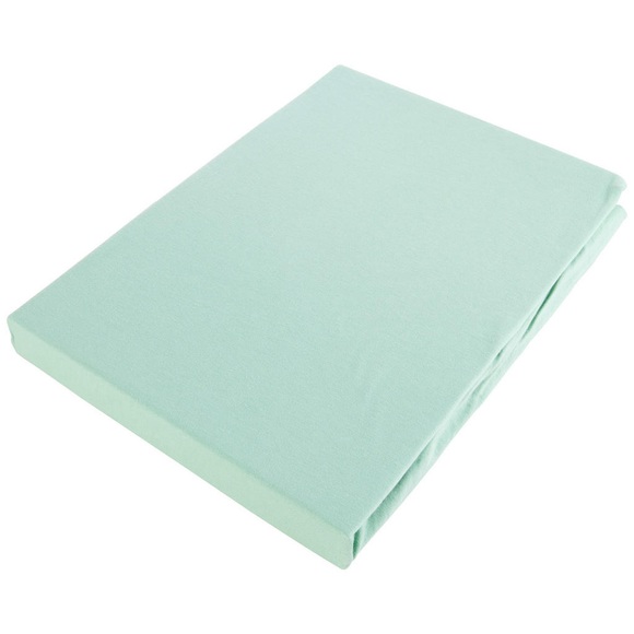 Novel Fixleintuch 100/200 cm , Barcelona , Hellgrün , Textil , 100 cm , Jersey , Rundumgummi, bügelfrei, keine Sondergrössen , 003444021843