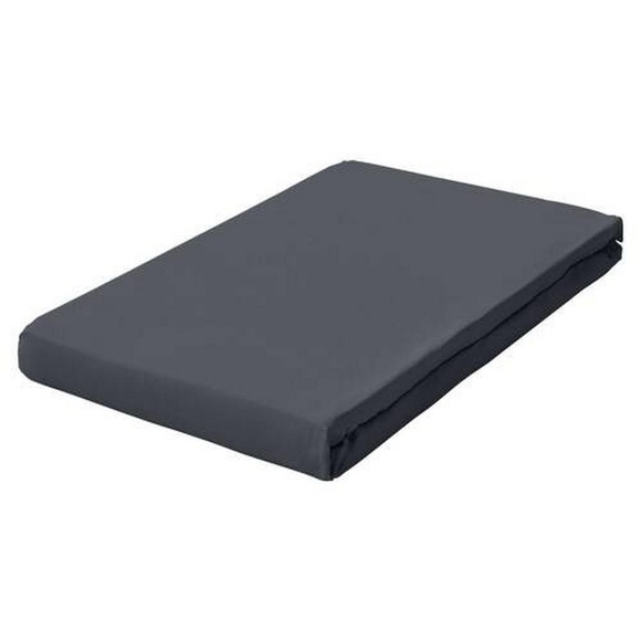 Schlafgut Topper-fixleintuch 200/220 cm , Pure 5047S-00006000-305-556 , Grau , Textil , 200 cm , Jersey , Rundumgummi, bügelfrei, keine Sondergrössen, weich und anschmiegsam, perfekter Sitz , 003444035501