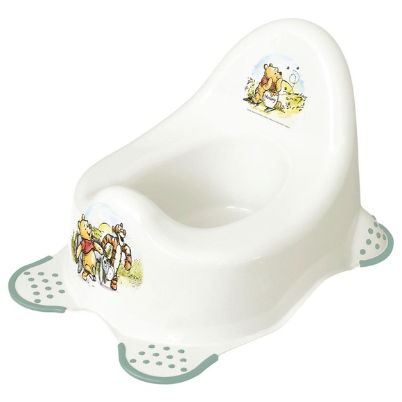 Disney Topferl winnie , 1867010023800 , weiss , Kunststoff , 38x27x23.5 cm , rutschhemmende Füsse , 003556018002
