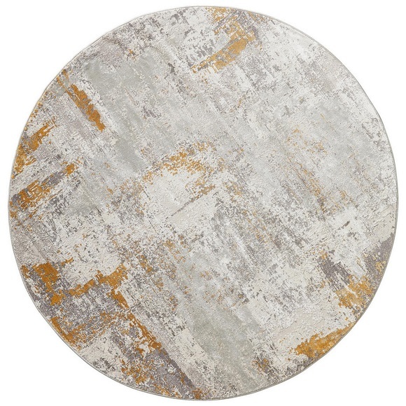Dieter Knoll Vintage-teppich apollo , Apollo , Goldfarben , Textil , Abstraktes , leicht zusammenrollbar , 003699000970