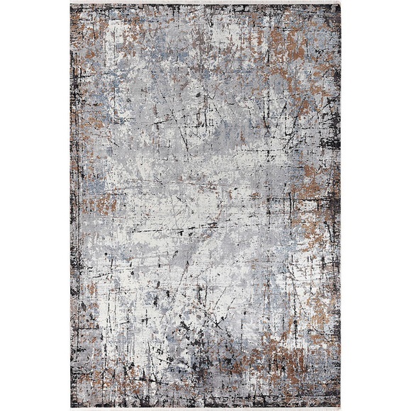 Dieter Knoll Webteppich , Poseidon , Multicolor, Beige , Textil, Naturmaterialien , Abstraktes , 120 cm , leicht zusammenrollbar , 003699001060