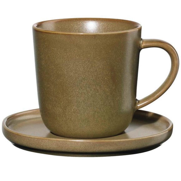 ASA Selection - Kaffeetasse COPPA - Porzellan - oliv