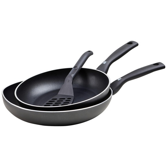 WMF Pfannenset , 05 4603 4021 , Grau , Metall, Kunststoff , ergonomischer Griff, PFOA-frei, wärmeisolierter Griff , 003731245901