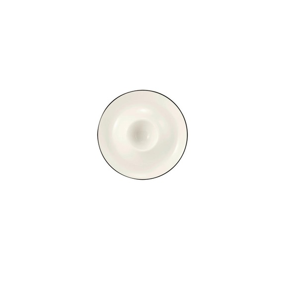 Seltmann Weiden Eierbecher keramik , 25890 , Schwarz, weiss , 2.5 cm , 003123021102