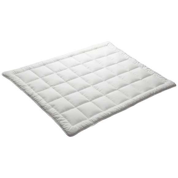 Billerbeck Duvet 160/210 cm , Captiva Uno , weiss , Textil , 160x210 cm , weich und anschmiegsam, für alle Schlafpositionen geeignet , 003279028701