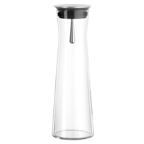 Novel Karaffe 1,1 l , 107 038 002 , Glas , klar , Ausgiesser, Deckel , 003280018701