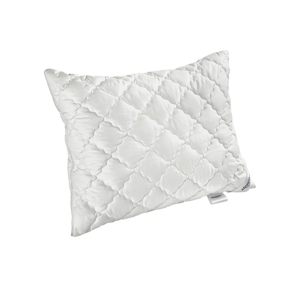 Sleeptex Kopfkissen 65/100 cm , Christina Kissen 25590 , Creme , Textil , 65x100 cm , Mikrofaser , für Hausstauballergiker geeignet, formstabil, pflegeleicht, hygienisch, individuell anpassbar, stützt Kopf, Nacken und Wirbelsäule , 003284000703