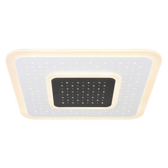 Deckenleuchte Gisell Metall weiss matt LED