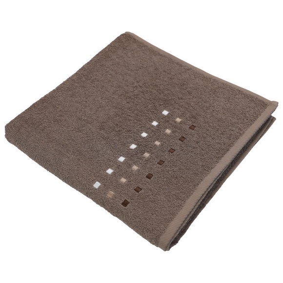 Esposa Duschtuch 70/140 cm , Quattro , Braun, Taupe , Textil , Uni , 70x140 cm , Frottee , Aufhängeschlaufe , 004893003318