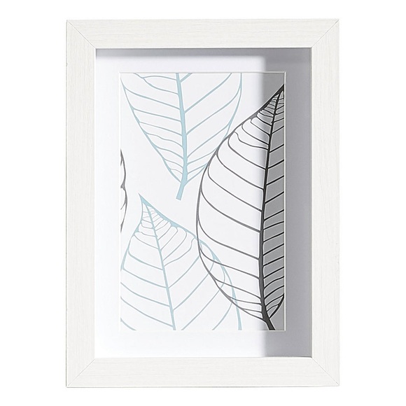 XXXLutz Bilderrahmen in weiss , 652342 , Holz, Glas , 15x20x3 cm , Passepartout , 004342058501