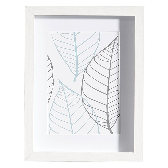 XXXLutz Bilderrahmen in weiss , 652373 , Holz, Glas , 20x26x3 cm , klar , Passepartout , 004342058502