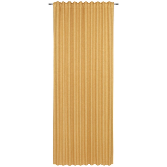 BOXXX - Fertigvorhang FREDDY - Polyester - gelb - 140/245 cm