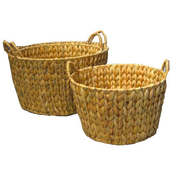 Landscape Regalkorb , Fy-379Ba , Naturfarben , Naturmaterialien , Griffe, handgemacht , 0069310029