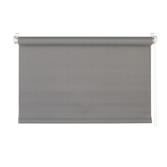 Homeware Rollo 90/210 cm , 65135-005 Win , Grau , Textil , Uni , 90x210 cm , Länge universell einstellbar , 006935013011
