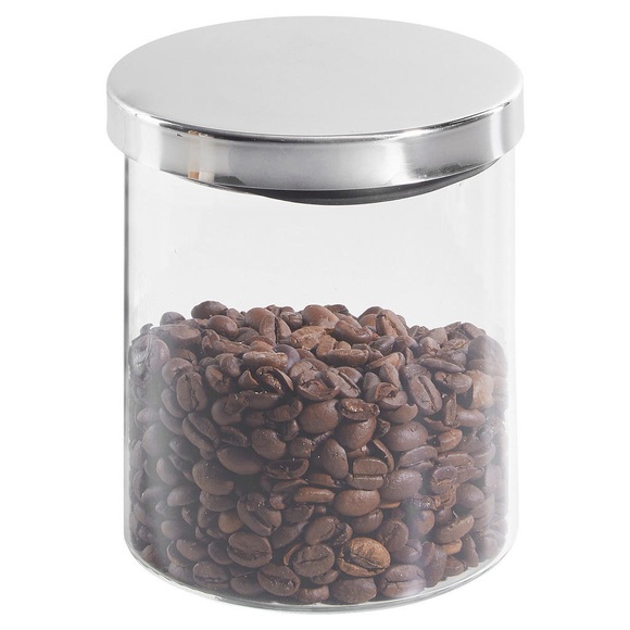 Homeware Profession. Vorratsdose 0,7 l , Kh245 , Edelstahlfarben , Metall , 12 cm , lebensmittelecht , 006151002202