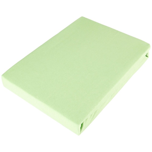 Esposa Fixleintuch 150/200 cm , Sissi Basic 2013 -Top- , Grün , Textil , 150 cm , Jersey , Rundumgummi, bügelfrei , 007960002910
