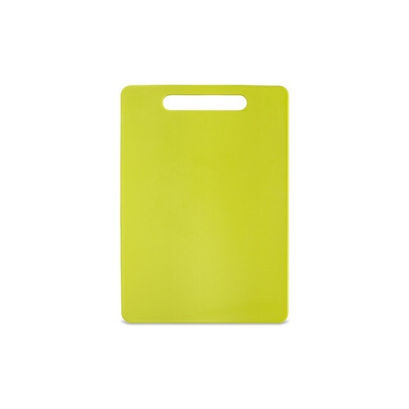 Homeware Schneidebrett , 3048126 , Grün , Kunststoff , 34x24x0.6 cm , Griff , 0084350056