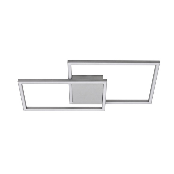Boxxx Led-deckenleuchte , Paris -Top- , Nickelfarben , Kunststoff , Abstraktes , 24.5x5 cm , glänzend , 008983001601