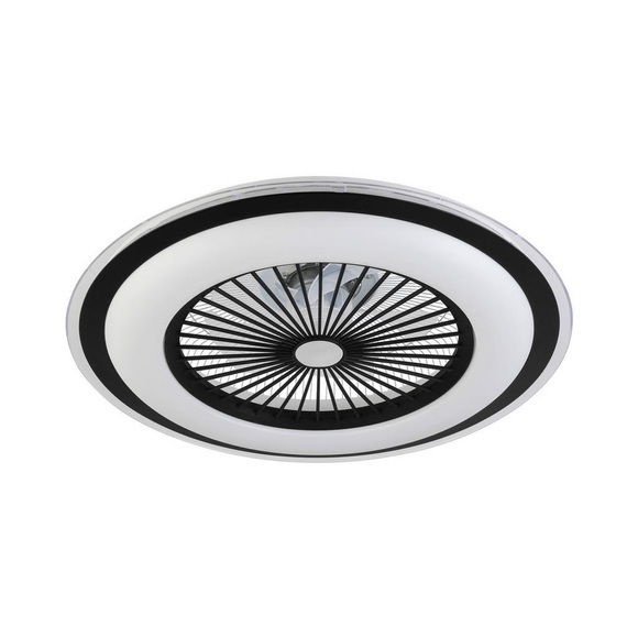 Mican Deckenventilator , Wind Smart , Metall, Kunststoff , 19 cm , matt, lackiert,glänzend,glänzend, lackiert, matt , Fernbedienung, Sommerbetrieb, Winterbetrieb, getrennt schaltbar, Farbtemperaturwechsler , 0082271149