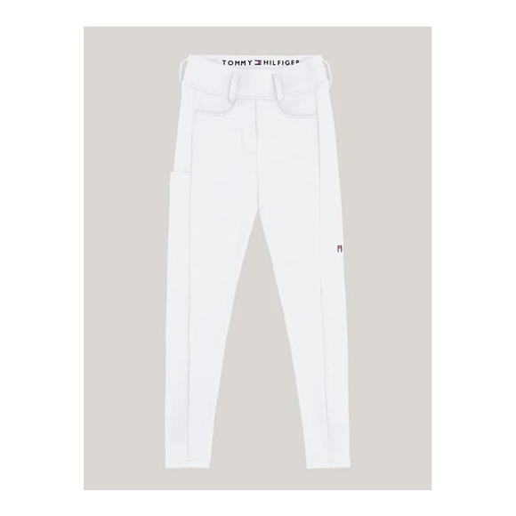 Tommy Hilfiger Equestrian Reithose Vermont Vollbesatz Damen - Optic White - Farbe: Optic White, Grösse Bekleidung Damen: XXS