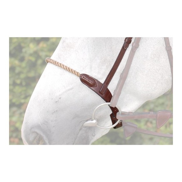 Dy'on Rope Reithalfter - braun