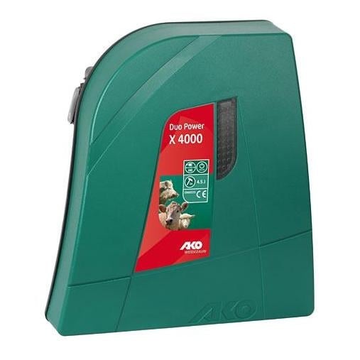 Weidezaungerät Duo Power X4000 12/230 Volt mit Tiefenentladeschutz