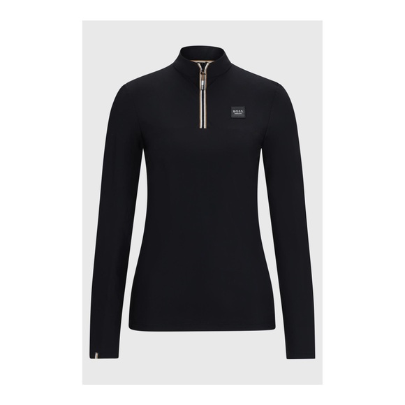 BOSS Equestrian Trainingsshirt Frances Damen - Black - Grösse Bekleidung Damen: XS