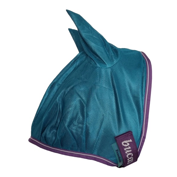 Bucas Fliegenmaske Freedom Fly Mask - Green/Violet -