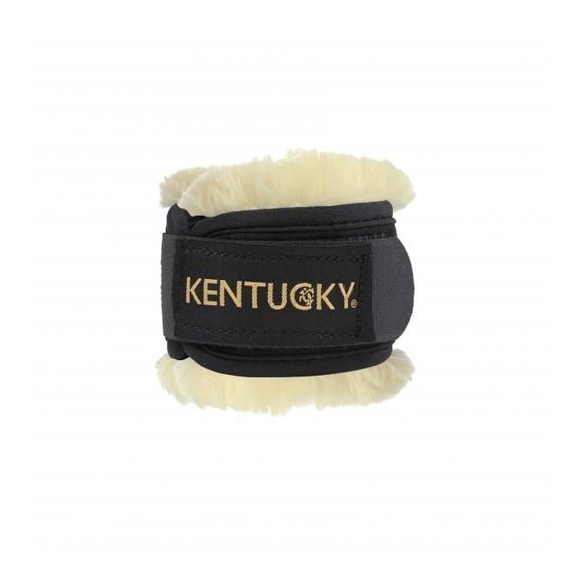 Kentucky Lammfell Fesselbeugen-Gamaschen