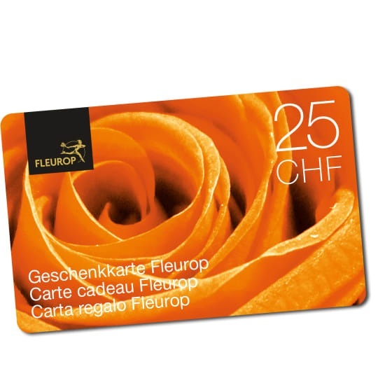 Geschenkkarte Fleurop