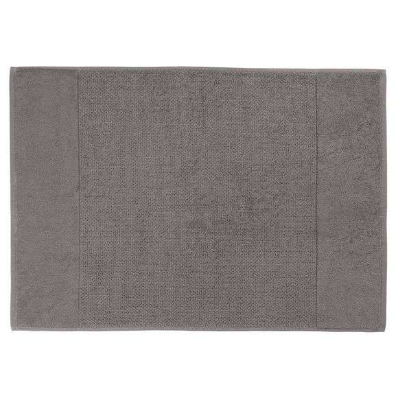 ERWIN M. Badematte Duo; 50x70 cm (BxL); steingrau