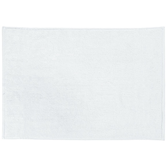 ERWIN M. Badematte Classico ohne Bordüre; 50x70 cm (BxL); weiss; 10 Stück / Pack