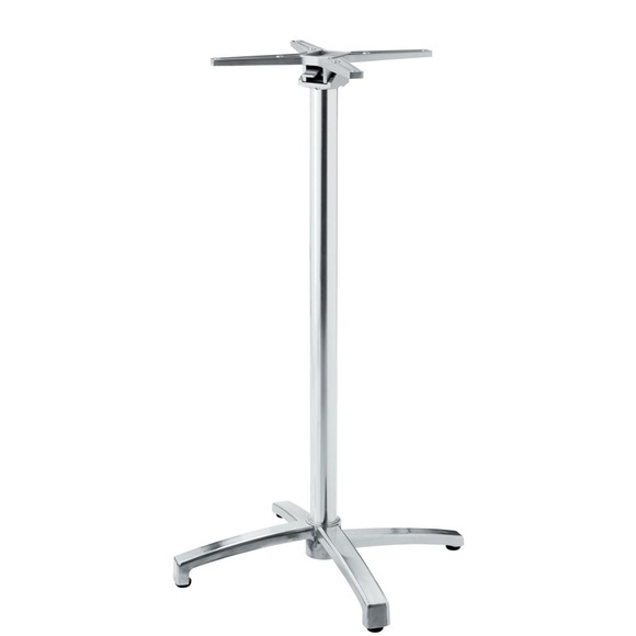 VEGA Outdoor Steh-Tischgestell Taipa klappbar; 66x66x108 cm (BxLxH); silber