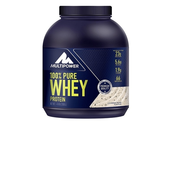 Multipower 100% Pure Whey Protein Cookies & Cream Dose (2000 g)