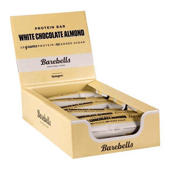 Barebells White Chocolate Almond Protein Riegel (12 x 55g)