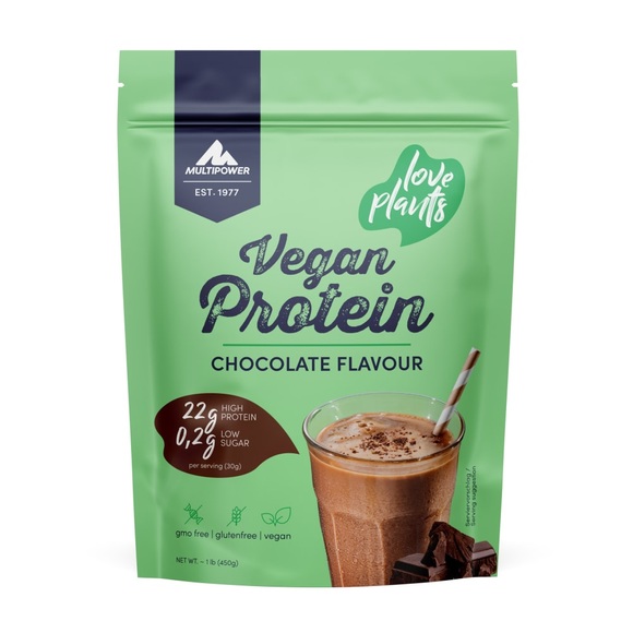 Multipower Whey Protein Natural Dark Chocolate Beutel (450g)