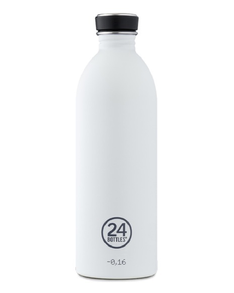 Trinkflasche 24Bottles 1L Urban Ice White