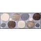 Salonloewe Fussmatte Broken Dots Colourful